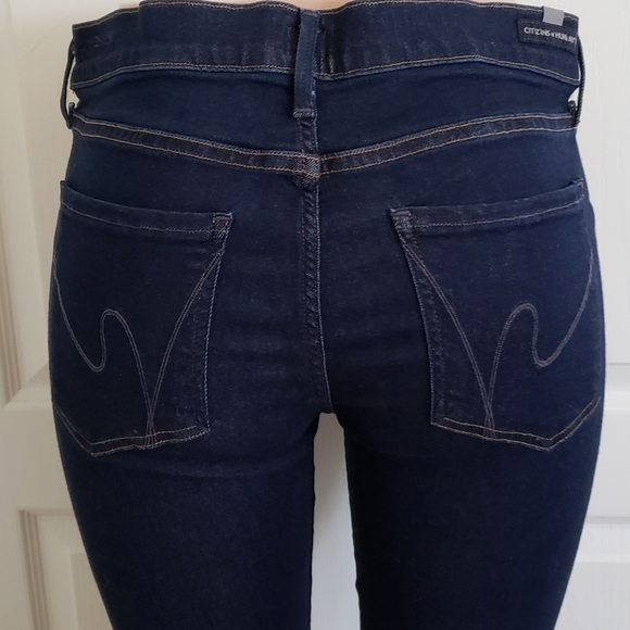 Citizens Of Humanity Avedon Maternity Skinny Jean Dark Size 32 - Picture 2 of 12